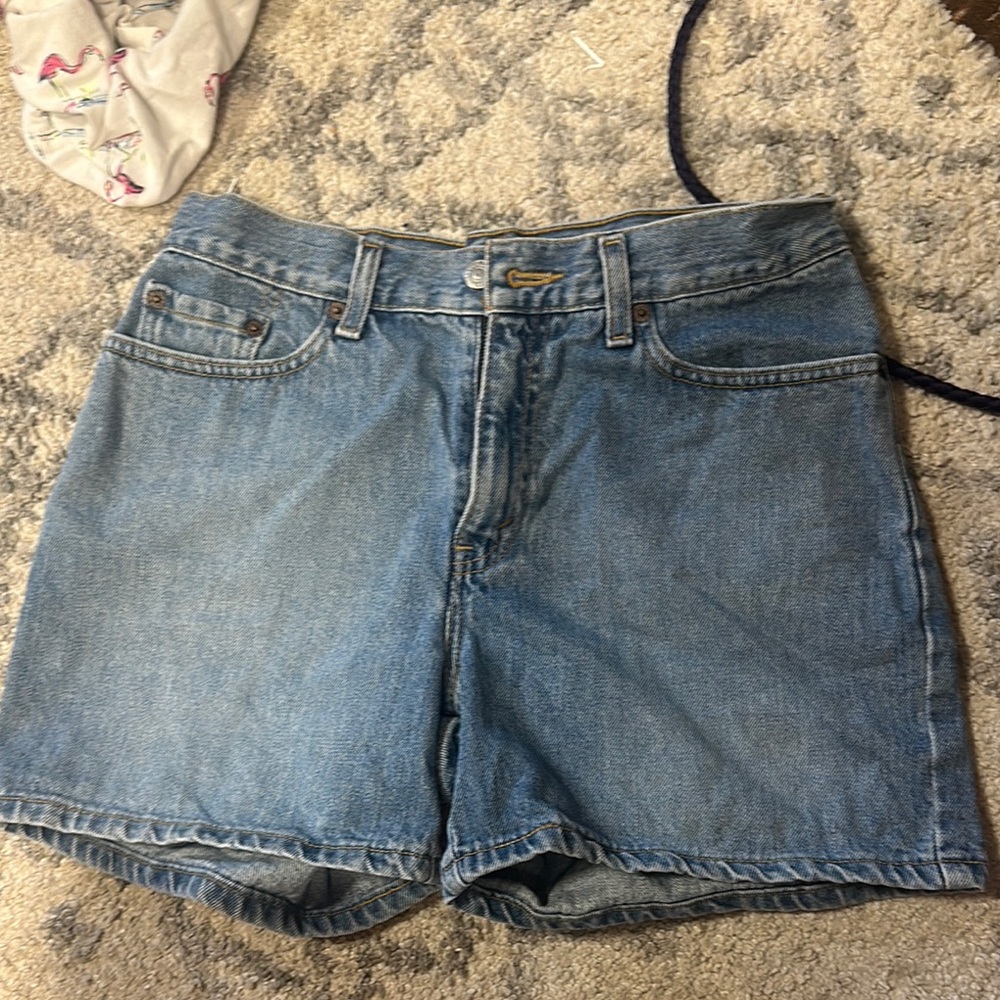 Levi's Blue Jean Shorts Classic Denim Style